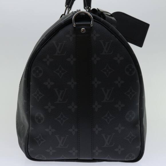 LOUIS VUITTON Monogram Eclipse Keepall Bandouliere 45 Bag M40569 - Picture 4 of 16